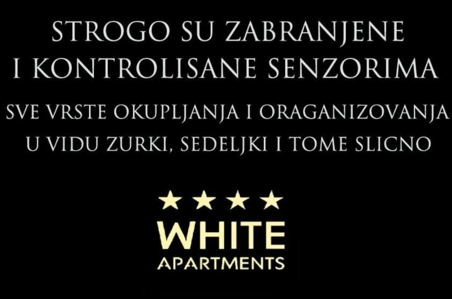 White Apartments เบลเกรด ภายนอก รูปภาพ