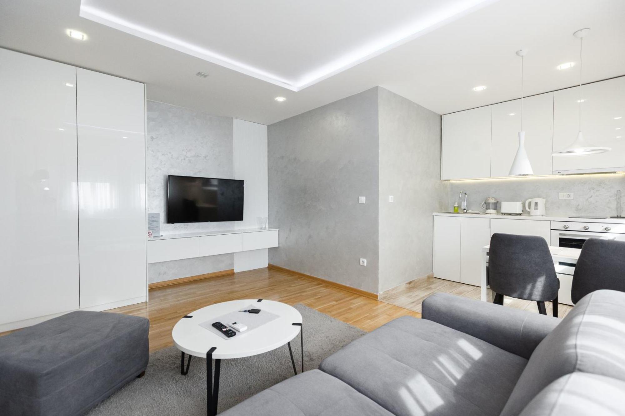White Apartments เบลเกรด ภายนอก รูปภาพ