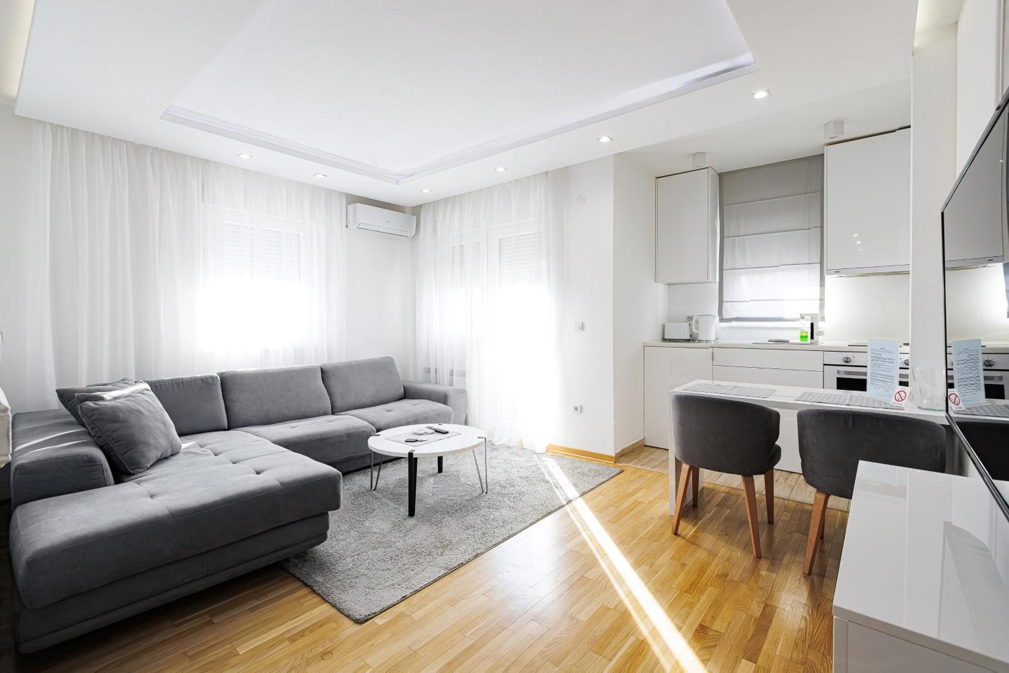 White Apartments เบลเกรด ภายนอก รูปภาพ