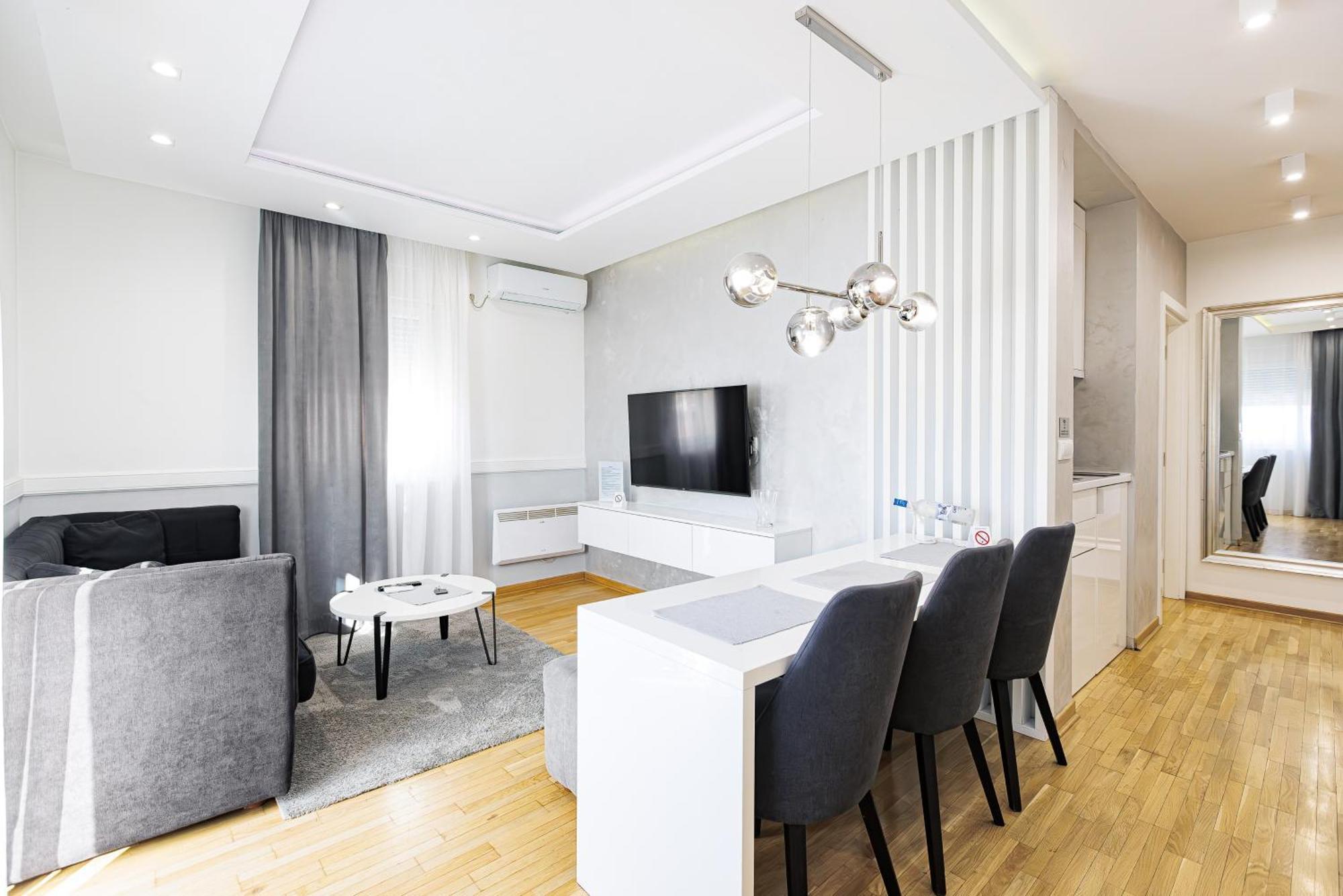 White Apartments เบลเกรด ภายนอก รูปภาพ